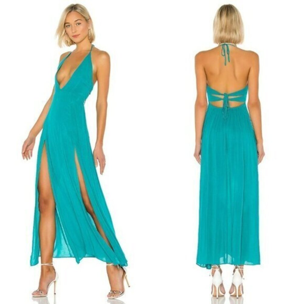 Superdown Arina Maxi Dress - Teal